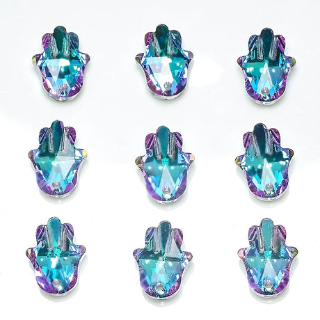 Violet Rainbow Jewellery Making Glass Crystals
