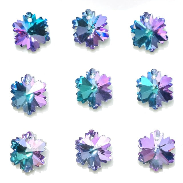 Violet Rainbow Jewellery Making Glass Crystals