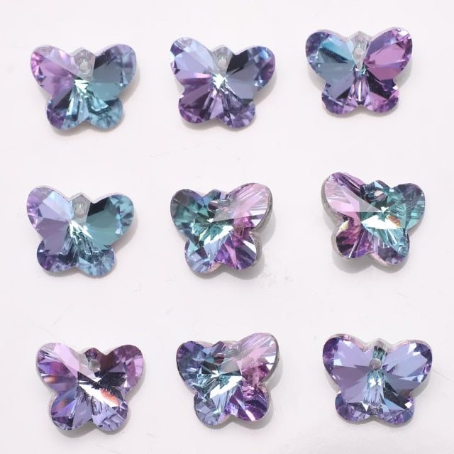 Violet Rainbow Jewellery Making Glass Crystals