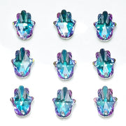 Violet Rainbow Jewellery Making Glass Crystals