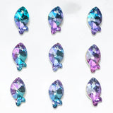 Violet Rainbow Jewellery Making Glass Crystals