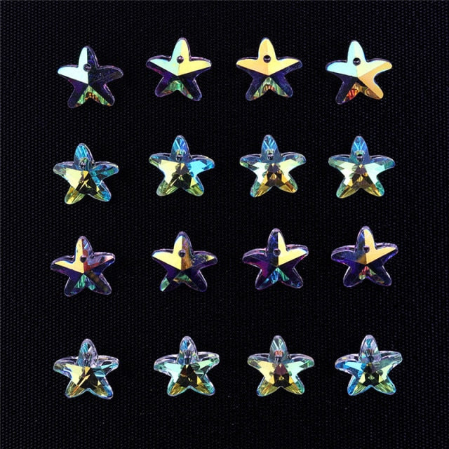 Violet Rainbow Jewellery Making Glass Crystals