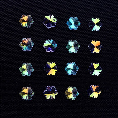 Violet Rainbow Jewellery Making Glass Crystals