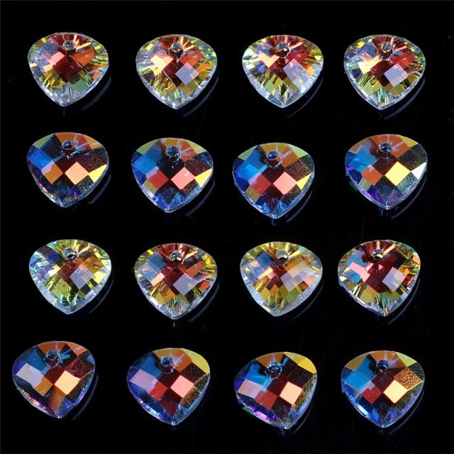Violet Rainbow Jewellery Making Glass Crystals