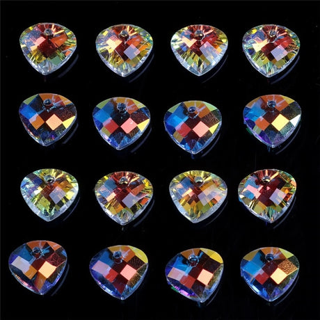 Violet Rainbow Jewellery Making Glass Crystals