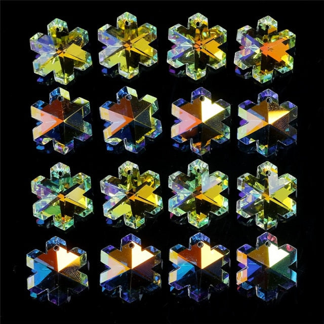 Violet Rainbow Jewellery Making Glass Crystals