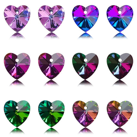 Violet Rainbow Jewellery Making Glass Crystals