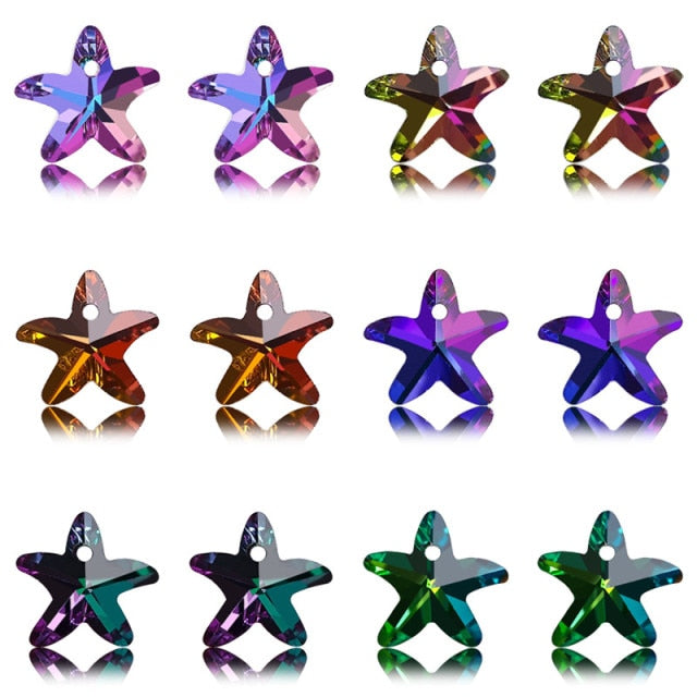 Violet Rainbow Jewellery Making Glass Crystals
