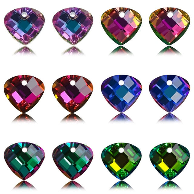 Violet Rainbow Jewellery Making Glass Crystals