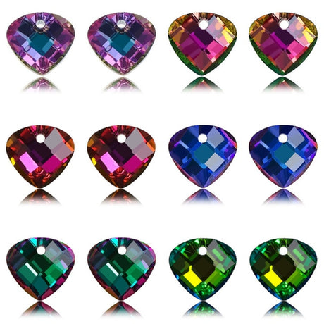Violet Rainbow Jewellery Making Glass Crystals