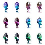 Violet Rainbow Jewellery Making Glass Crystals