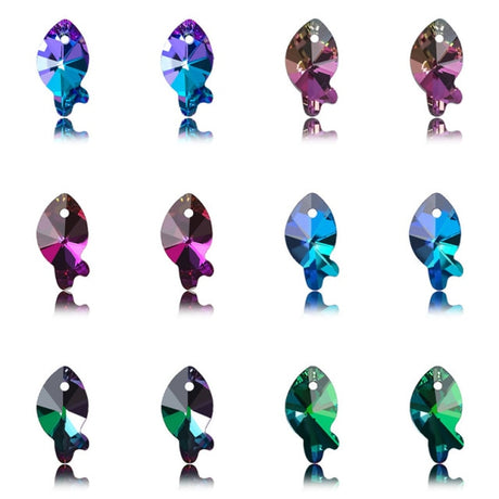 Violet Rainbow Jewellery Making Glass Crystals