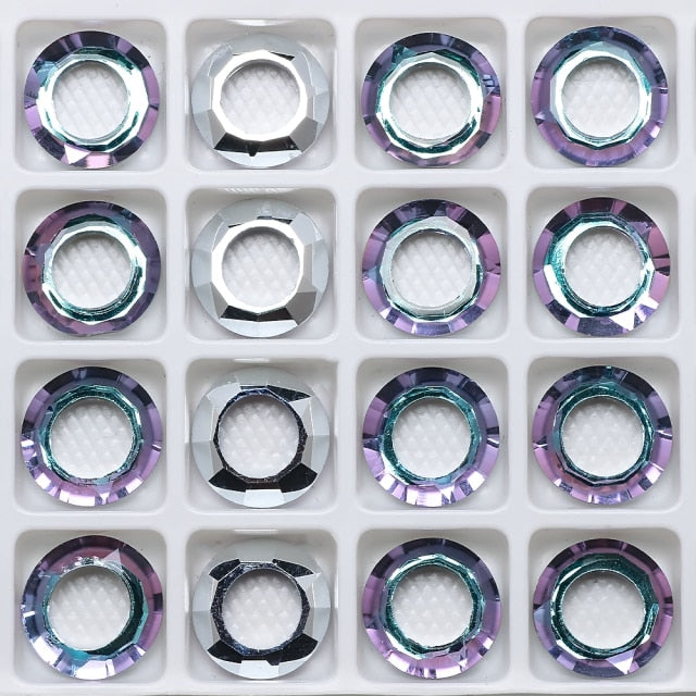 Violet Rainbow Jewellery Making Glass Crystals