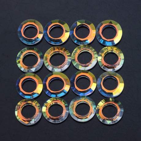 Violet Rainbow Jewellery Making Glass Crystals