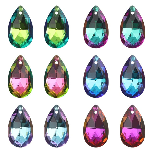 Violet Rainbow Jewellery Making Glass Crystals