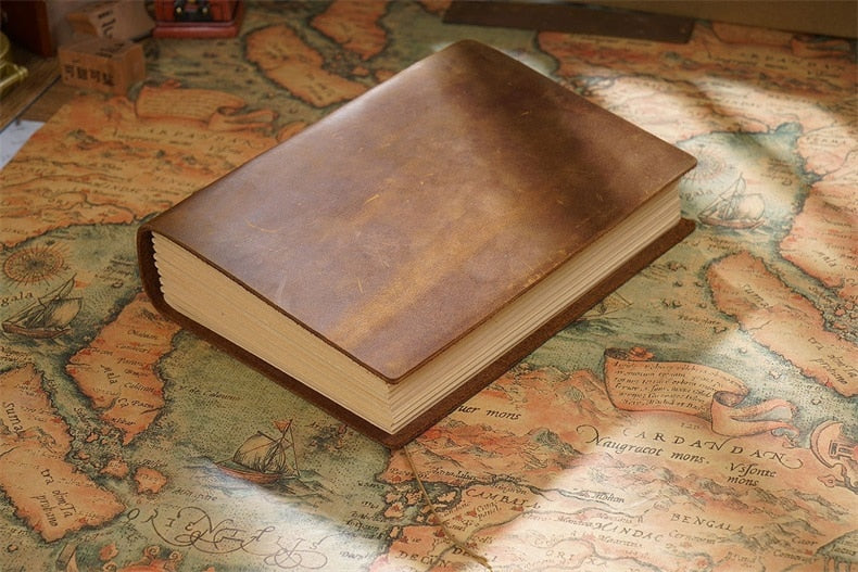 Handmade Genuine Leather Thick Journal Sketchbook