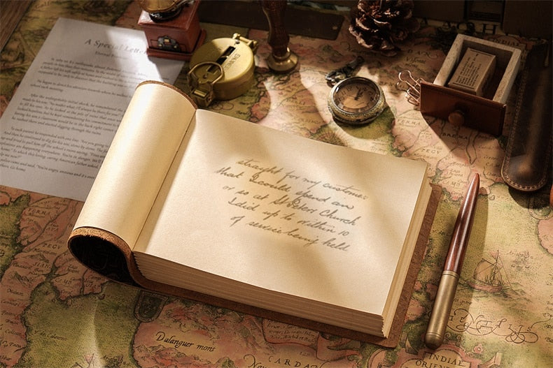 Handmade Genuine Leather Thick Journal Sketchbook