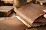 Handmade Genuine Leather Thick Journal Sketchbook