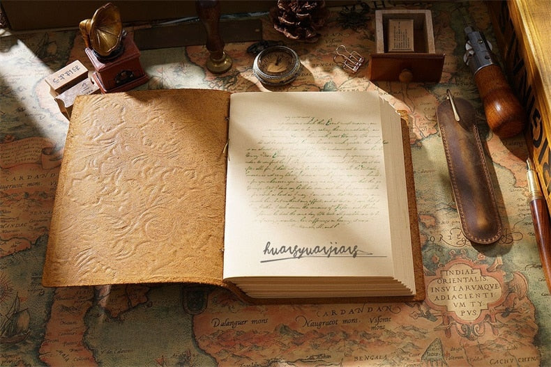 Handmade Genuine Leather Thick Journal Sketchbook
