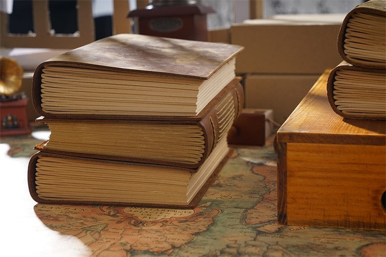 Handmade Genuine Leather Thick Journal Sketchbook