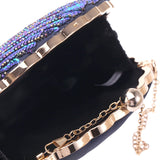 Peacock Clutch Bag Sequin Purses Clutch Handbags Evening Bag
