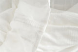 Boat Neck Cotton Boho Cropped Blouse