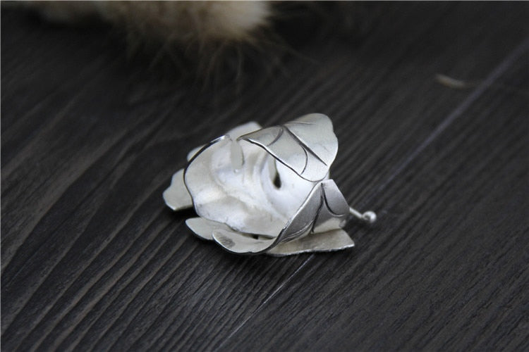 Large Butterfly Ring 925 Sterling Silver