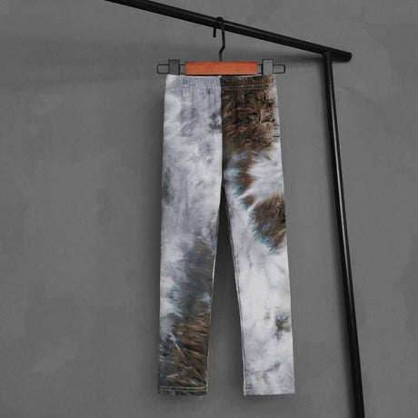 Tie Dye Graffiti Kids Leggings 2-11 Years