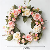 Rose Peony Garlands Artificial Flower Wreaths