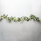 Ivy Eucalyptus Leaves Garland Led String Fairy Lights