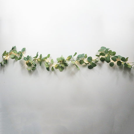 Ivy Eucalyptus Leaves Garland Led String Fairy Lights