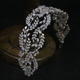 Cubic Zirconia Headband Crown