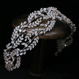 Cubic Zirconia Headband Crown
