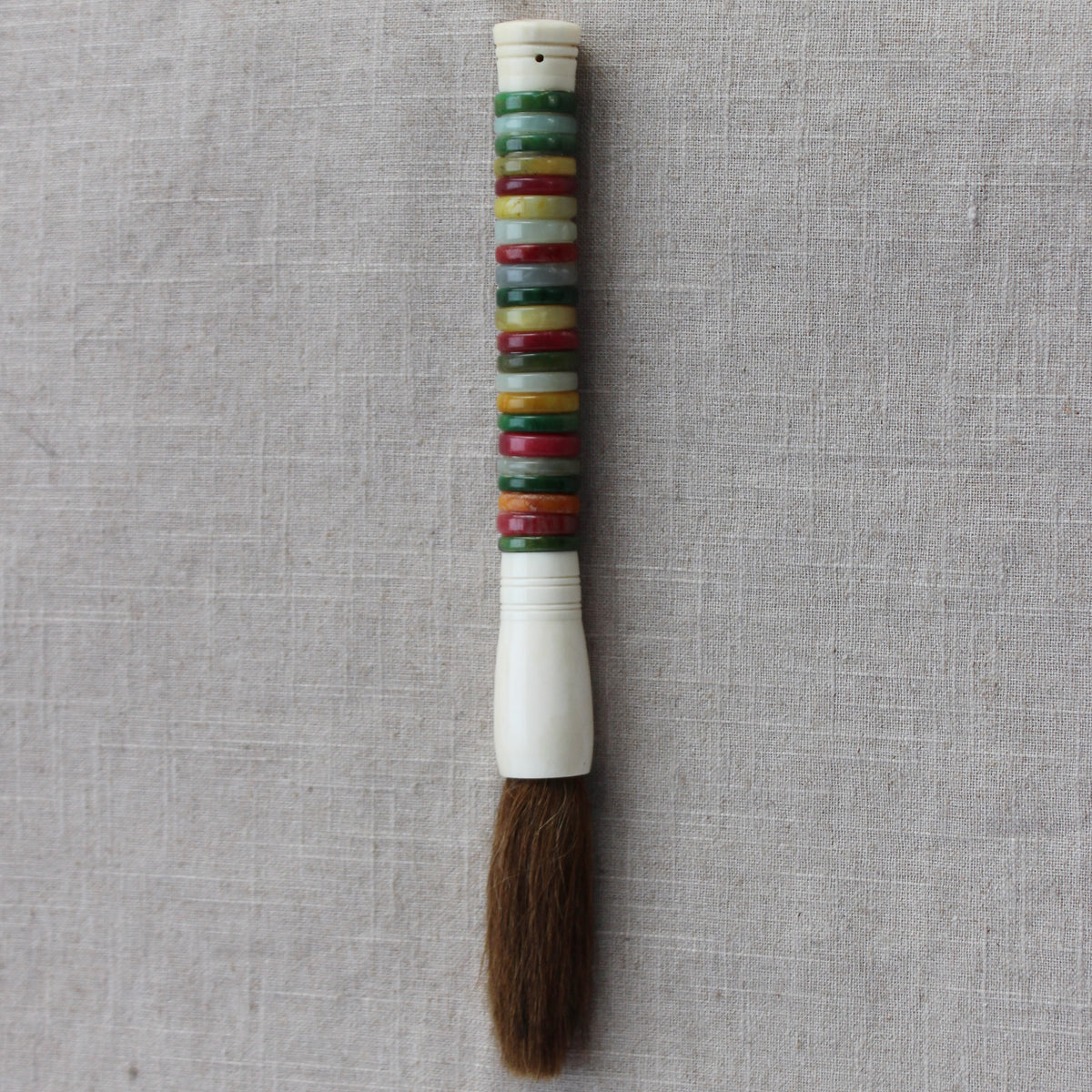 Jade & Ox Bone Calligraphy Artist Brush
