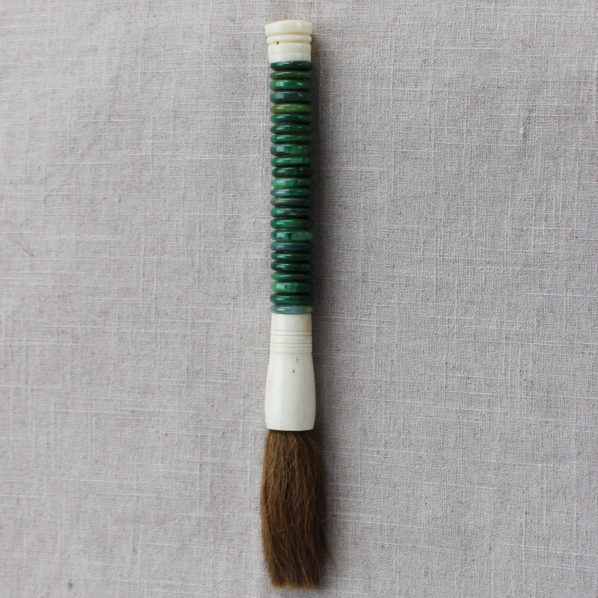 Jade & Ox Bone Calligraphy Artist Brush