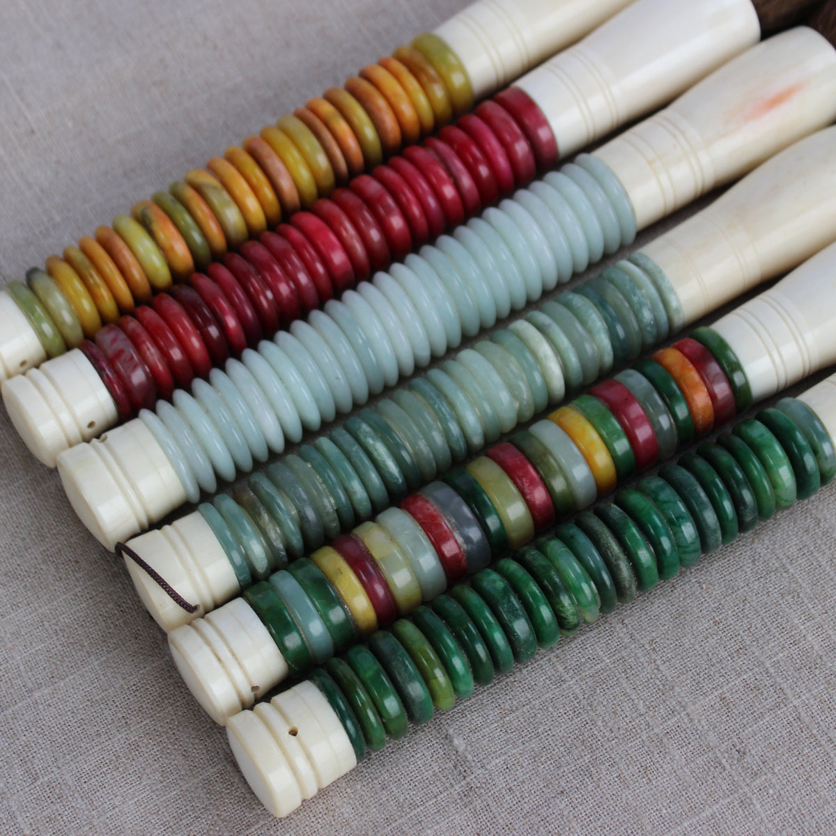 Jade & Ox Bone Calligraphy Artist Brush