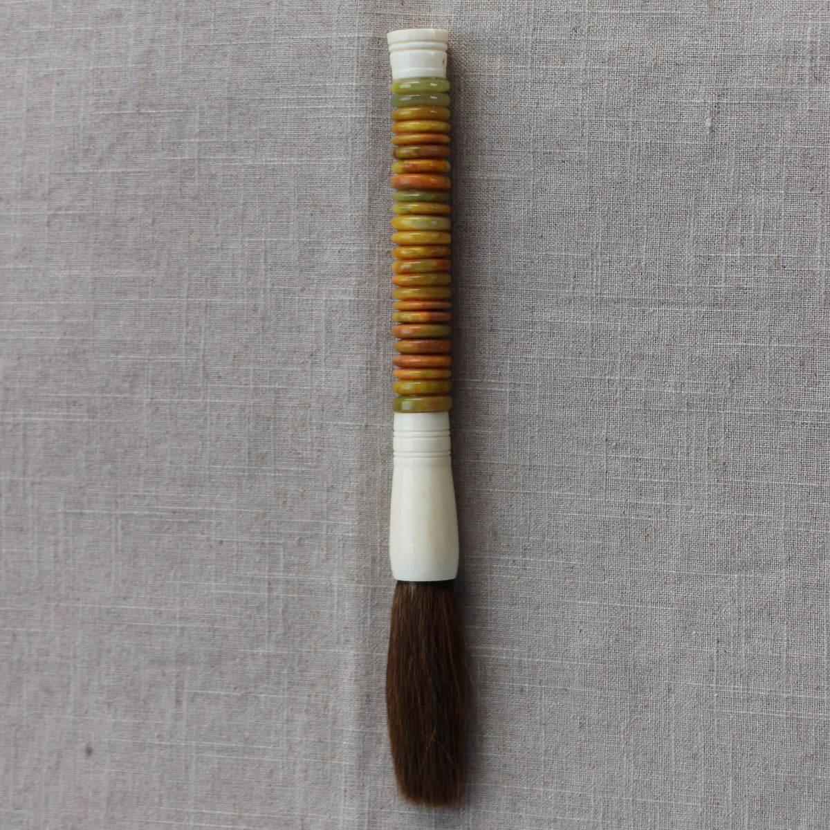 Jade & Ox Bone Calligraphy Artist Brush