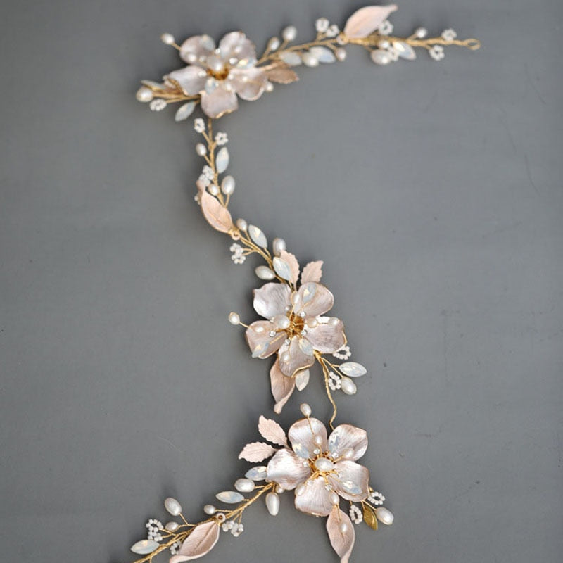 Freshwater Pearls Hair Jewellery Crown
