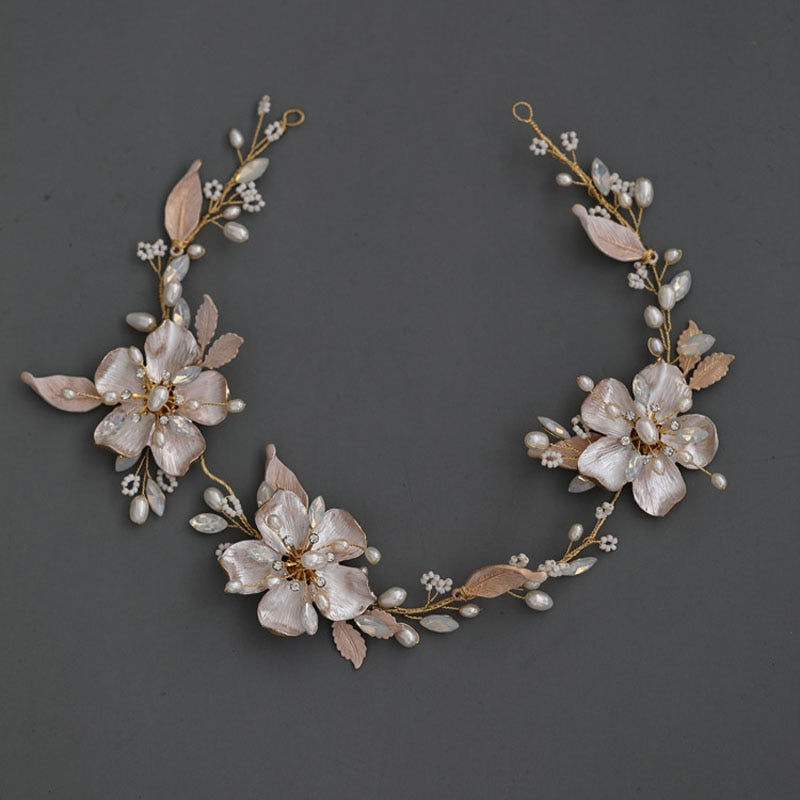 Freshwater Pearls Hair Jewellery Crown