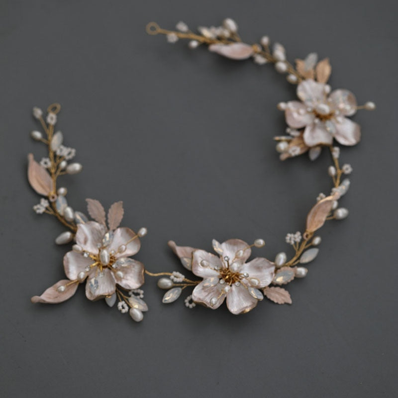 Freshwater Pearls Hair Jewellery Crown