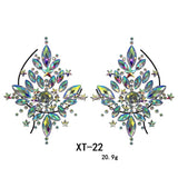 Party Ta-Tahs Chest Crystal Resin Stickers