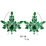 Party Ta-Tahs Chest Crystal Resin Stickers