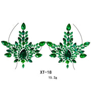 Party Ta-Tahs Chest Crystal Resin Stickers