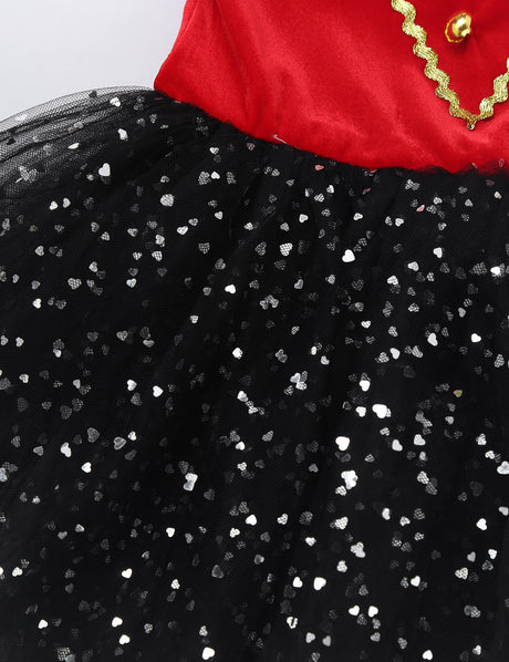 Girls Vintage Circus Ringmaster Tulle Tutu Costume