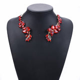 Glass Crystal Open Chokers Necklaces