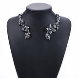 Glass Crystal Open Chokers Necklaces