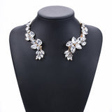 Glass Crystal Open Chokers Necklaces