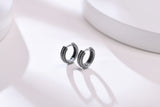 Small Huggie Hoop Earrings Mens Stainless Steel Earrings