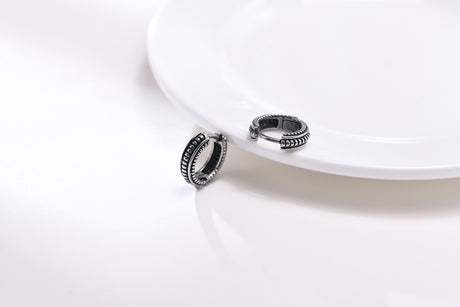 Small Huggie Hoop Earrings Mens Stainless Steel Earrings