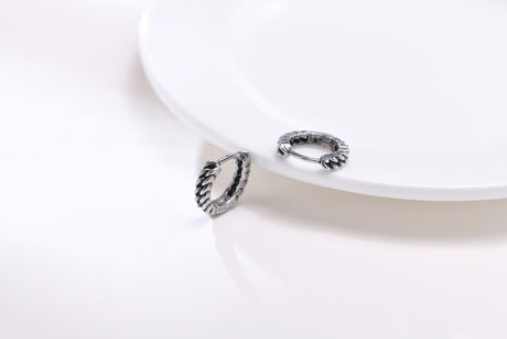 Small Huggie Hoop Earrings Mens Stainless Steel Earrings